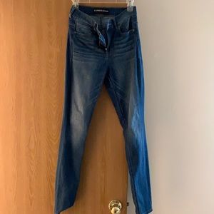 Express jean legging high rise size 4 regular
